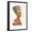Black Frame, variant on Art.com Queen Nefertiti Stretched Canvas Print Wall Art, 24" x 36"