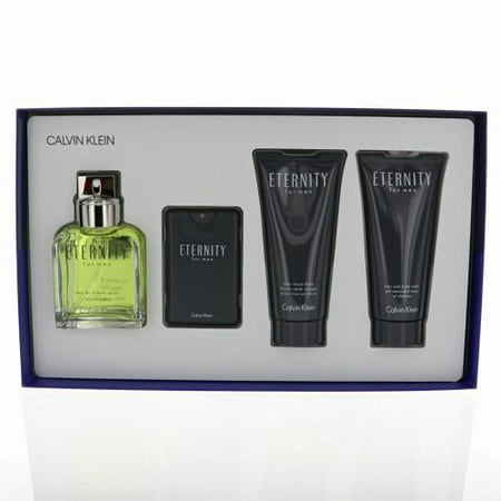 EAN 3614224932473 product image for Calvin Klein Eternity Cologne Gift Set for Men, 4 Pieces (3.4 Oz EDT Spray + 3.4 | upcitemdb.com