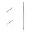 thumbnail image 3 of Unique Bargains 1 Pc Facial Double Headed Pimple Extractor Green, 3 of 7