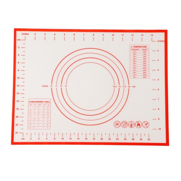 Zonghan Extra Large Silicone Pastry Mat Non Stick Baking Mat with