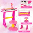 thumbnail image 4 of Costway Vivid Sound Unisex 3+ Years Toy Musical Instruments, Polypropylene Pink, 18'' x 9'' x 18', 4 of 9