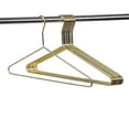 thumbnail image 3 of Quality Gold Metal Suit Hangers Extra Heavy Duty Coat Hangers, 100-Pack for Suits, Coats, Pants (Adult Size - 100 Pack), 3 of 6