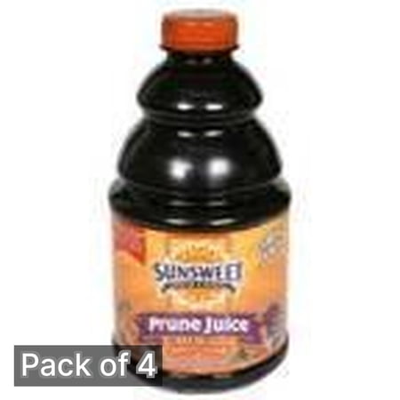 Sunsweet Prune Juice, 48 Oz (Pack of 4)