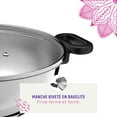 thumbnail image 3 of Maharaja Stainless Steel Karahi with lid 26cm, 3 of 11