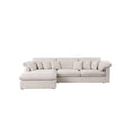 thumbnail image 6 of Eloise 121"W Chenille Sectional Sofa with Left-Facing Chaise, 6 Throw Pillows, 6 of 6