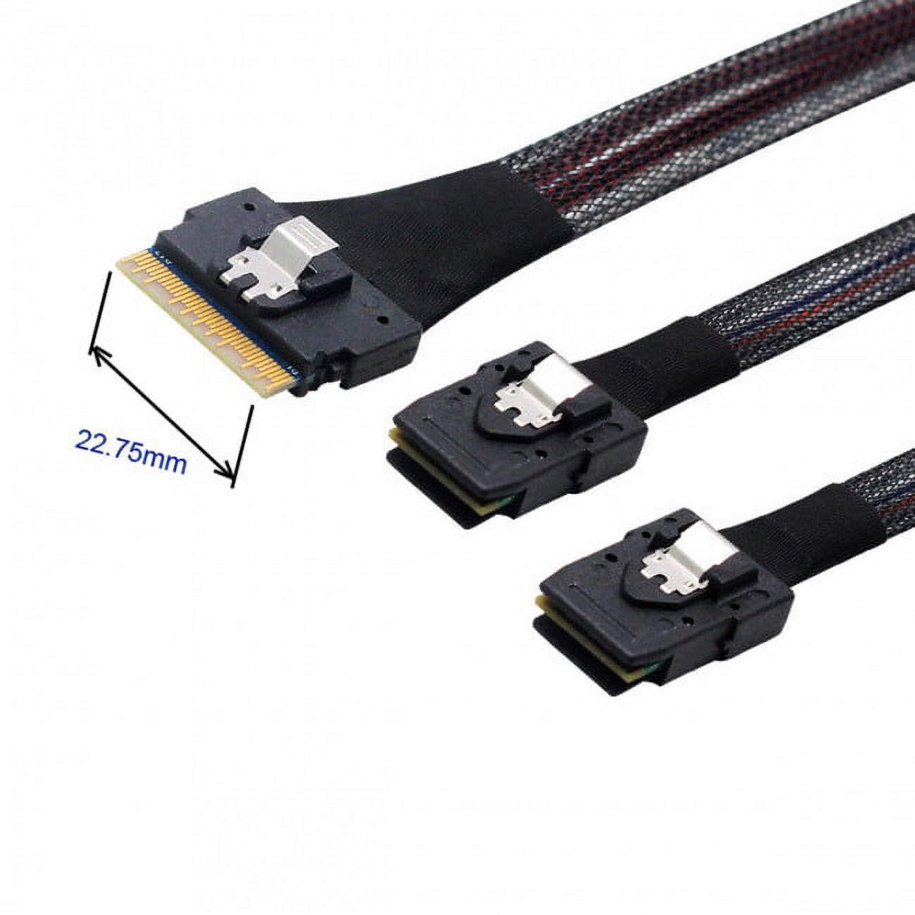 FVH PCI-E Ultraport Slimline SAS Slim 4.0 SFF-8654 8i 74pin to 