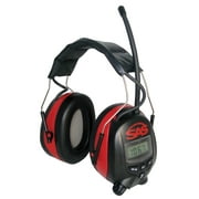 SAS Safety 6108-RC Rich Christensen Digital AM/FM Radio Earmuffs Protectors