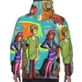 thumbnail image 6 of Lsque Scooby-Doo Pattern Casual Men's Hoodie,Hooded Sweatshirt with Kangaroo Pocket,Pullover Hoodie-X-Large, 6 of 8