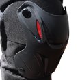 thumbnail image 4 of Rodilleras ajustables y ergonómicas, protectores de rodilla con diseño de articulación para motocicleta, bicicleta y monopatín, 1 par, 4 of 8