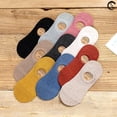 thumbnail image 1 of Calcetines invisibles de color sólido para primavera y verano, calcetines cortos antideslizantes de silicona para niños, calcetines náuticos, 1 of 5