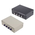 thumbnail image 2 of DOYOUNG 4 Port Db9 Rs232 Switch Serial Device Sharing Selector Controller Splitter, 2 of 8