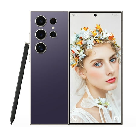 New S24 Ultra Global 5G Edition Smart 7.3? Large Screen Android 14 Memory 16GB*1TB 8000mah Snapdragon10 core 8 gen3 72+108MP