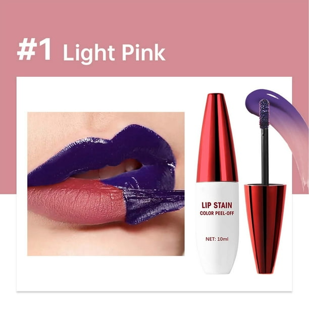 Hot6sl Liquidación de Ahorros de Verano Lápiz Labial Hidratante y Humectante Lápiz Labial Hidratante y Nutritivo Color Iluminate Color Lápiz Labial Duradero y Color Rápido 10 Ml