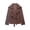 Brown, variant on Women's Dressy Wrap Tie Belted Trench Coats Long Sleeve Lapel Collar Blazers Button Front Waistcoat Jackets with Pockets Olive Green