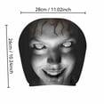 thumbnail image 3 of Scared Car Print Headrest Cover Elastic Universal Seat Protector - Mesh Fabric Vehicle Interior Accessory Gift for Car Lovers(C), 3 of 6