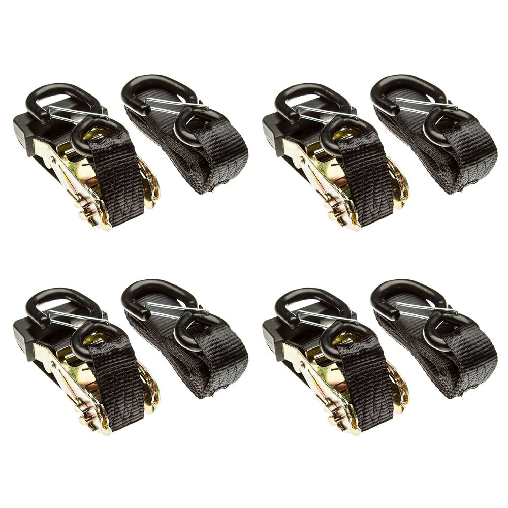 84" Ratchet TieDown Straps (Pack of 4)