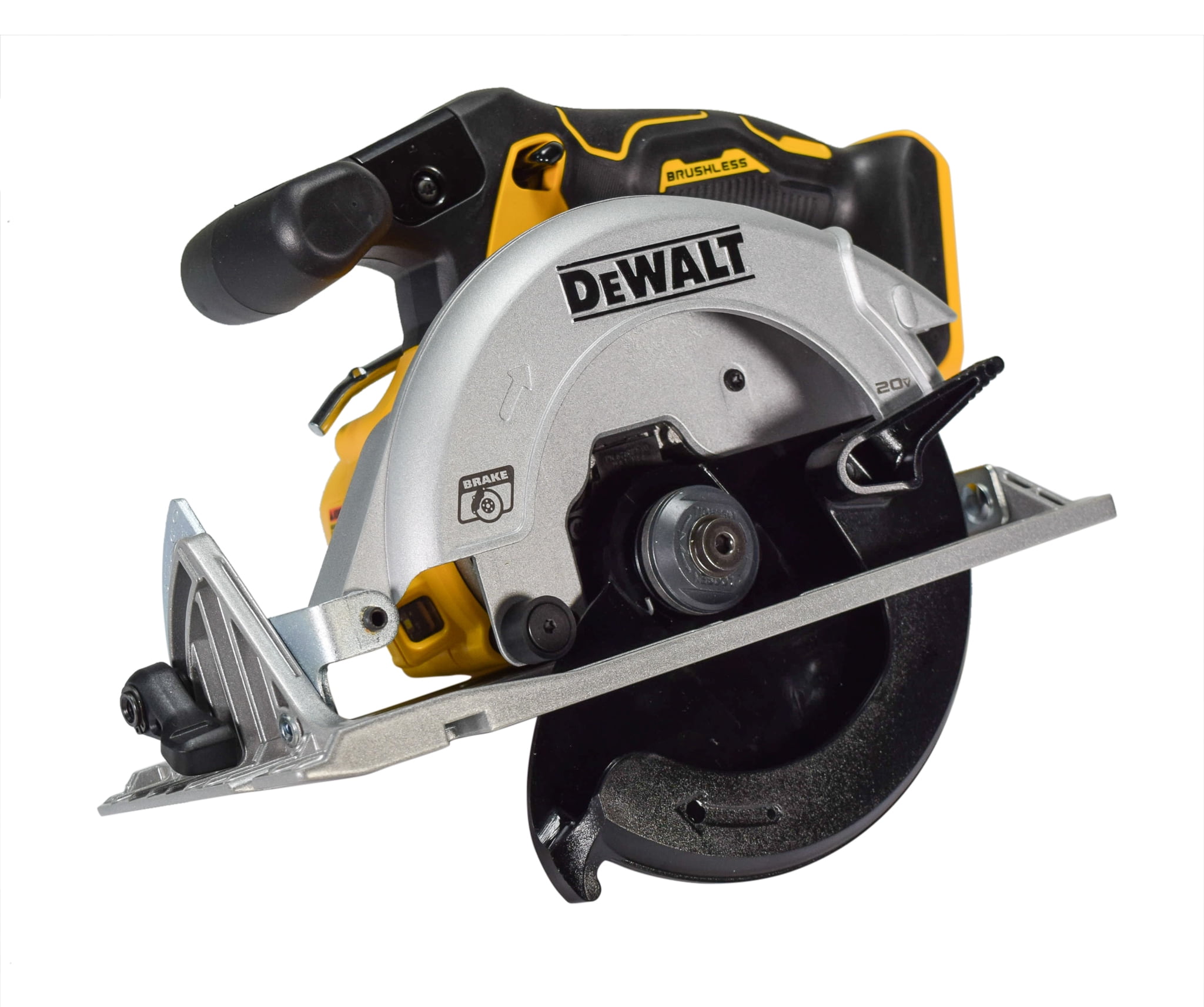 Dewalt DCS565B 20-Volt MAX Cordless Brushless 6-1/2 in. Circular Saw Tool - Walmart.com