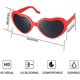 thumbnail image 2 of 3 Piezas de Gafas de Corazón CHAO Gafas de Efecto Especial 3D para Música Bar y Fuegos Artificiales, 2 of 5
