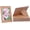 Kraft, variant on 50 Pack Rainbow 4x6 Inch Standing Cardboard Picture Frames with Easel, Bulk Paper Photo Frame Cards for Wedding, Graduation, Birthday, Father’s Day, Back to School & Classroom DIY Crafts