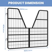 Animal Stall Gate, 52x42 Heavy Gauge, Yoke Design Protection, Horse Stall Gate, Stall Gate for Horses, For Wash Rack, Standard Stall, Horse Stable