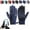 Blue, variant on Sport Gloves, Waterproof Winter Gloves with Touchscreen, Windproof Warm Gloves for Cold Weather Outdoor Sports