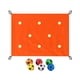 thumbnail image 3 of Juego de trabajo en equipo con lona y agujeros: ¡Diversión, aprendizaje y juegos de trabajo en equipo! 6 PU Naranja, 3 of 9