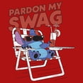 thumbnail image 2 of Boy's Lilo & Stitch Pardon My Swag Stitch  Graphic Tee Red Medium, 2 of 4
