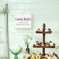 thumbnail image 4 of JennyGems Candy Buffet Wood Sign,  Candy Bar Sign, Wedding Decorations, Party Decor, Dessert Table (White), 4 of 11