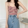 thumbnail image 2 of HADST Striped Tank Tops for Women Sleeveless Slim Summer Dressy Breathable Casual Camisole, 2 of 3