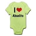 thumbnail image 1 of CafePress - I "Heart" Abuelito Infant Bodysuit - Baby Light Bodysuit, 1 of 1