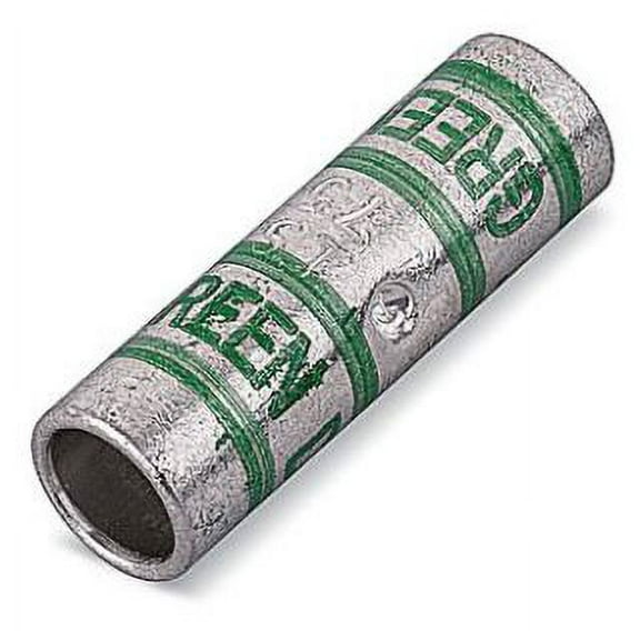 Abb Splice Wire Connector, 1 AWG Max, Green, None Insulation, 35 kV 54508
