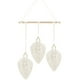 thumbnail image 2 of Tapiz de macramé para colgar en la pared, decoración de pared tejida, tapiz de plumas de hojas, tapiz bohemio tejido a mano, decoraciones para el hogar, sala de estar, dormitorio, decoración Xemadio MZQ-0473, 2 of 8