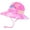 Pink Unicorn, variant on Girls Sun Hat for Kids UV Protection Unicorn Summer Hat Beach Play Hats Wide Brim Neck Flap for Girls Ponytail Hat 3-8 Years