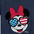 thumbnail image 3 of Disney - Americana - Minnie Flag Glasses - Toddler And Youth Short Sleeve Graphic T-Shirt, 3 of 5