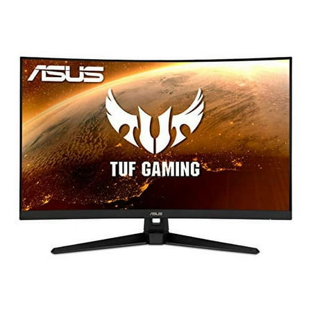 ASUS TUF Gaming 32" 4K UHD LED CurvedComputer Monitor, Black, VG32VQ1B