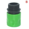 thumbnail image 1 of Garden 3/4 Inch Thread Quick Connector Male 3/4 Female Fitting Connector Watering Water 1pc Gun Hose D7Y8, 1 of 8