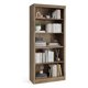 thumbnail image 3 of Qinaqin 71-Inch Alto 5-Tier Abierto Almacenamiento de Profundidad Madera Bookshelf en Blanco Moderno Floor Pie cm Profundidadisplay Estante para Dormitorio, 3 of 7