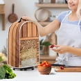 thumbnail image 3 of HELLHERO Rice Grain Display Machine Washable Mixer Cover for Kitchen Home There is only one dust cover, 3 of 6