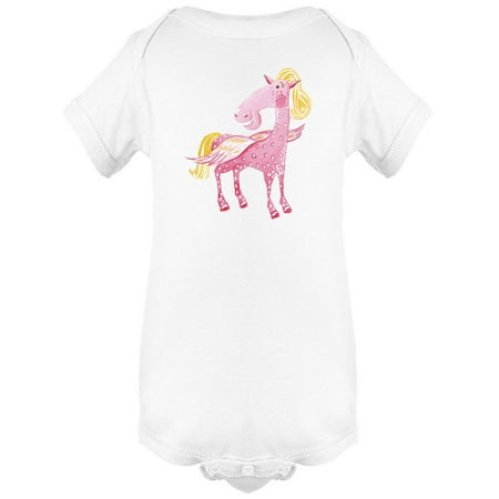 

Pink Pegasus Bodysuit Infant -Image by Shutterstock 6 Months