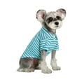thumbnail image 2 of Stylish Color Block Dog Sweater Warm And Fashionable Winter Dog Clothes For Small Medium Dogs Winter Warm Doggie Sweater Blue L, 2 of 3