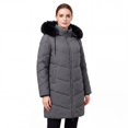 thumbnail image 3 of Womens Puffer Jacket Windproof Winter Down Coat Waterproof Winter Parka Jacket, Darkgray M, 3 of 8