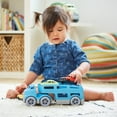 thumbnail image 4 of Green Toys Car Carrier, Blue - Pretend Play, Motor Skills, Kids Toy Vehicle. No BPA, phthalates, PVC. Dishwasher Safe, Recycled Plastic, Made in USA., 4 of 5