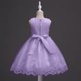 thumbnail image 6 of ATOGUTA Teen Girl Dresses Tulle Dress A Line Wedding Pageant Dresses Princess Birthday Party Ball Gown Size 3T-12. Purple, 6 of 6