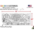 thumbnail image 3 of Tiny Expressions Giant Autumn Harvest Coloring Poster 72 x 30 Paper Banner, 3 of 5
