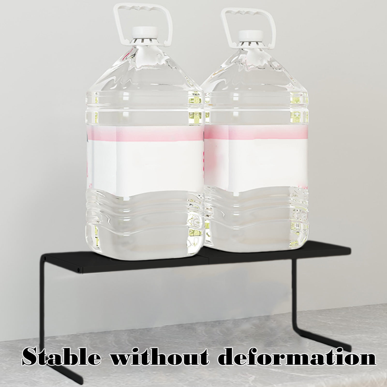 Cabinet Shelf Storage Rack, Expandable Retractable Design, Under Sink Organizer, Multi-scene Kitchen Bathroom Utility, Heavy-duty Metal Construction, Topliu