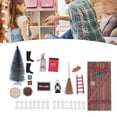 thumbnail image 4 of Kit De Puerta De Hadas En Miniatura, Duradero, Hecho A Mano, Solidez Estable, Colorido, Navidad, Puerta De Casa De Muñecas En Miniatura, Lindo Para El Hogar ANGGREK No, 4 of 8