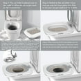 thumbnail image 4 of Kit De Entrenamiento Para Ir Al Baño Para Gatos, ABS Eficaz Para El Hogar, 4 of 7
