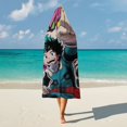 thumbnail image 5 of My Hero Academia Wearable Blanket Cloak Arctic Velvet Hooded Blanket Soft Fuzzy Hoodie Blanket Cape for Adults Kids 40"x50", 5 of 8