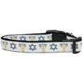 thumbnail image 1 of Jewish Traditions Nylon Dog Collar Medium Narrow, 1 of 1