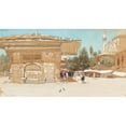 thumbnail image 2 of Francis Hopkinson Smith 18x12 Gold Ornate Wood Frame and Double Matted Museum Art Print Titled - Middle Eastern Scene Outside a Mosque, 2 of 4